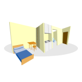 Illustration représentant Des solutions diversifiées de logements